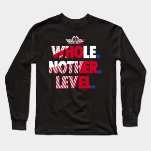 Next Level Retro Playoffs Sneaker Long Sleeve T-Shirt